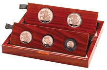 2023 Set di Cinque Sterline Proof - Incoronazione di Re Carlo III