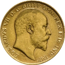 1909 Mezza Sterlina - Edoardo VII - Londra