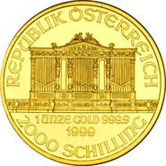 1999 Philharmonic Austriaca d'Oro 1oz