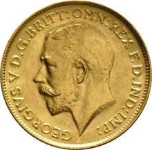 1915 Mezza Sterlina - Giorgio V - M