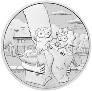 2021 Marge e Maggie Tuvalu - Moneta d'argento da 1oz
