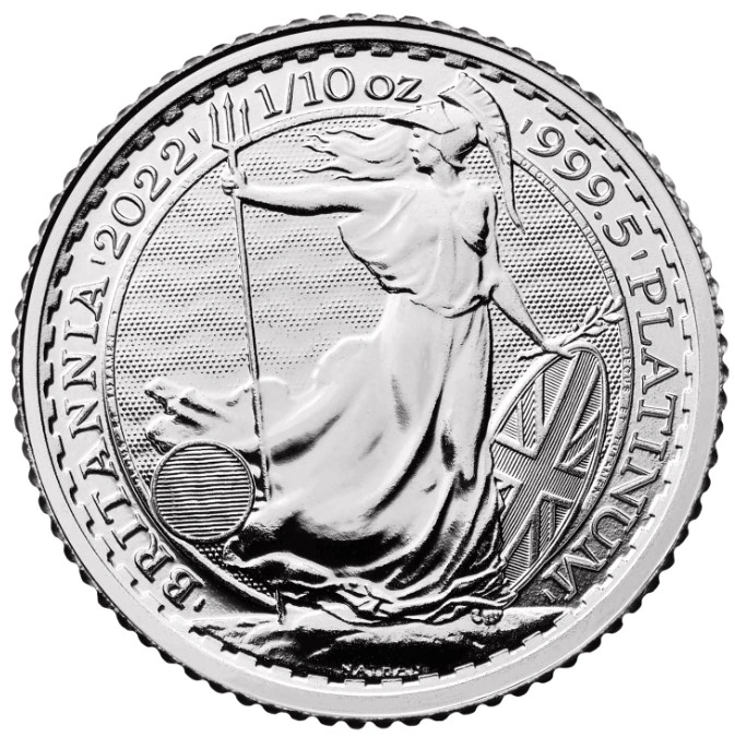 2022 Britannia di Platino 1/10oz