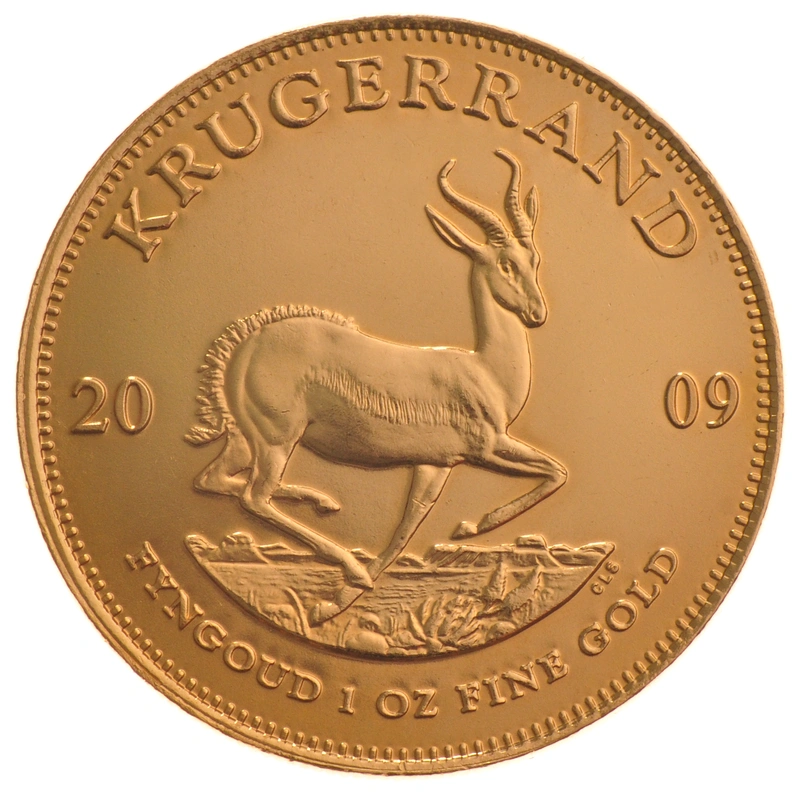 2009 1oz Krugerrand d'Oro