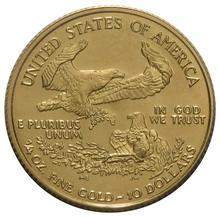 1998 Eagle Americana d'Oro 1/4oz