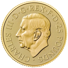 2024 San Giorgio e il Drago - Moneta d'oro da 1/4oz