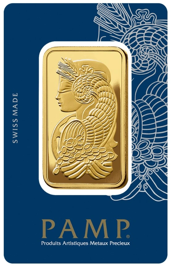 PAMP 100 Grammi Lingotto d'Oro