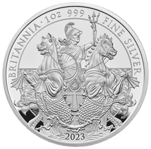 2023 Britannia d'Argento Proof 1oz Confezionata