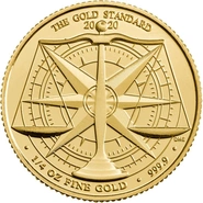 Moneta d'Oro 2020 Royal Mint Gold Standard 1/4oz