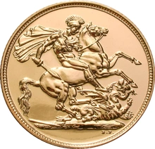 Sterlina - Elisabetta II - Quarto Ritratto con Diadema