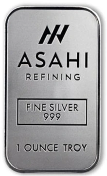 Asahi 1oz Lingotto d'Argento