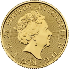 Moneta d'Oro 2019 Royal Mint Gold Standard 1/4oz