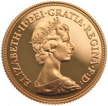 1979 Proof Sterlina d'Oro - Cofanetto