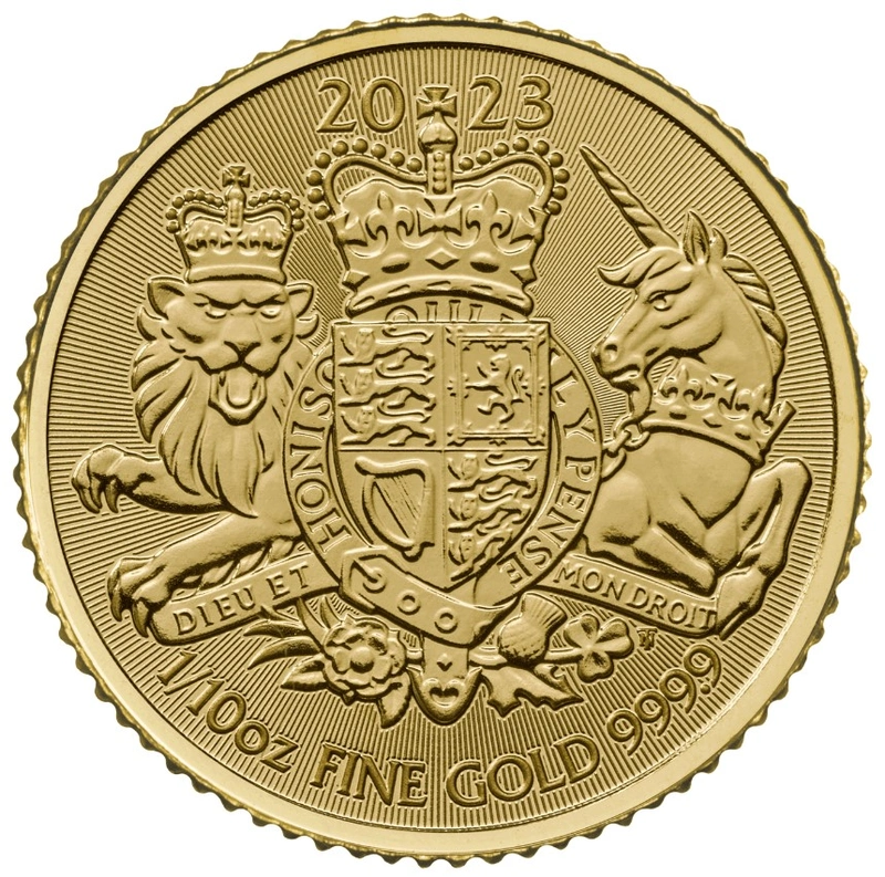 2023 1/10 oz Moneta d'Oro Royal Arms