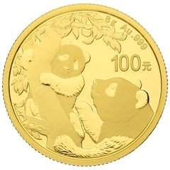 Panda Cinese 8g d'Oro - 2021