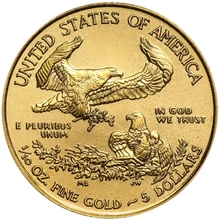 2021 Eagle Americana d'Oro 1/10oz