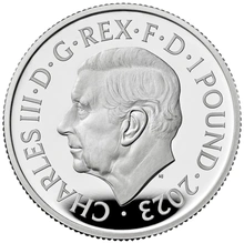 2023 75° Compleanno di Re Carlo - Moneta d'Argento 1/2oz Proof Confezionata
