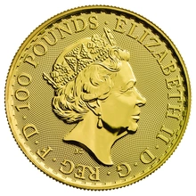 1oz Britannia d'Oro 30° Anniversario 2017