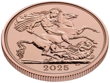 2025 £2 Doppia Sterlina d'Oro