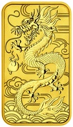 Dragone d'Oro 2018 - Moneta Rettangolare Australiana