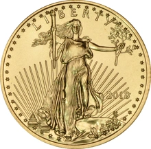 2018 Eagle Americana d'Oro 1/4oz