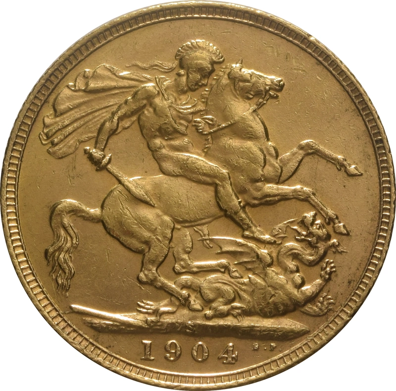 1904 Sterlina - Edoardo VII - S