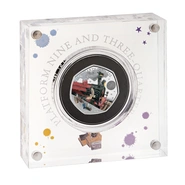 2022 25° Anniversario di Harry Potter - Hogwarts Express - Moneta d'Argento Proof 50 pence