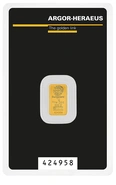 Argor-Heraeus Lingottino d'Oro 1g