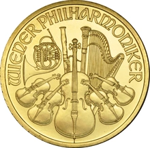 1999 Philharmonic Austriaca d'Oro 1oz