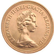Sterlina - Elisabetta II - Corona Giovane