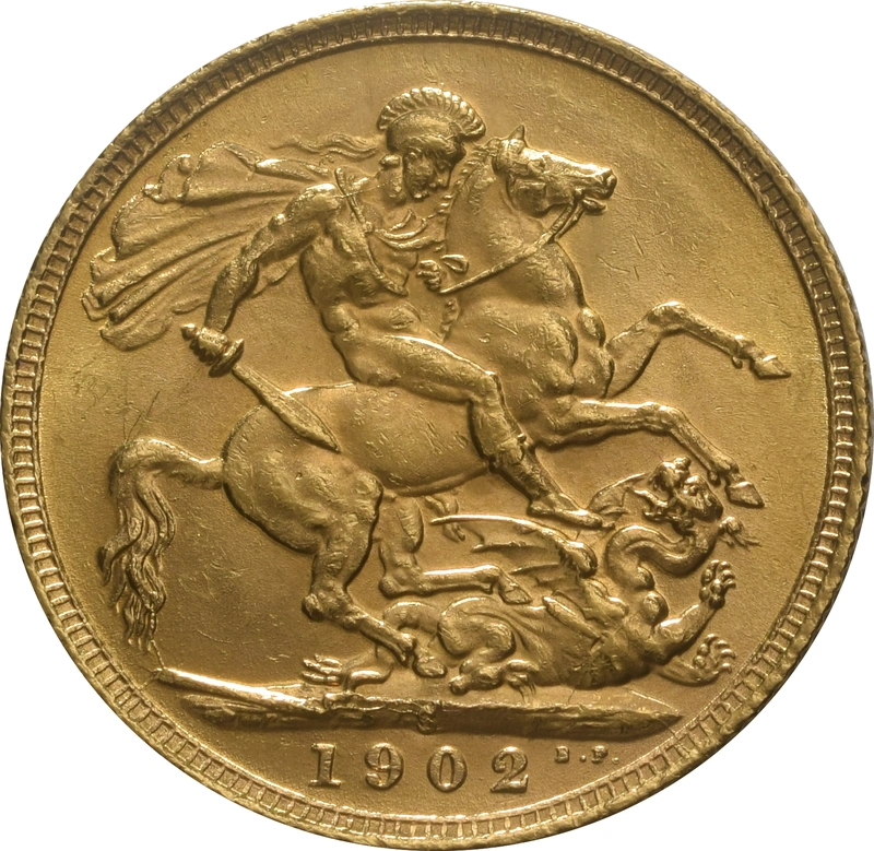1902 Sterlina - Edoardo VII - S