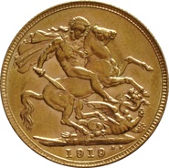 1919 Sterlina d'Oro Giorgio V - P