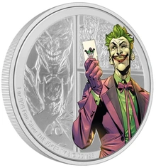 Moneta d'Argento Proof 1oz 2023 - Il Joker - I cattivi della DC