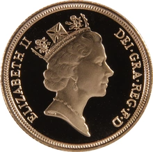 1985 Proof Sterlina d'Oro - Cofanetto