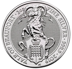 Centicora (o Aele) di Beaufort d'Argento 2oz - Queens Beast