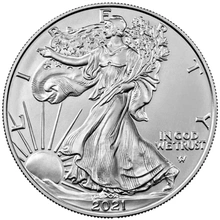 2021 Eagle Americana d'Argento 1oz Tipo II