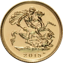 2015 Mezza Sterlina - Elisabetta II - Quarto Ritratto con Diadema