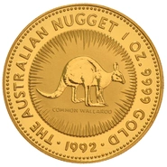 1992 Nugget Australiana d'Oro 1oz