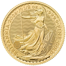 2026 Britannia d'Oro 1/2 oz