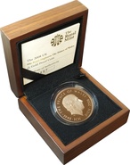 2008 - Proof 5 Pound d'Oro - Principe di Galles