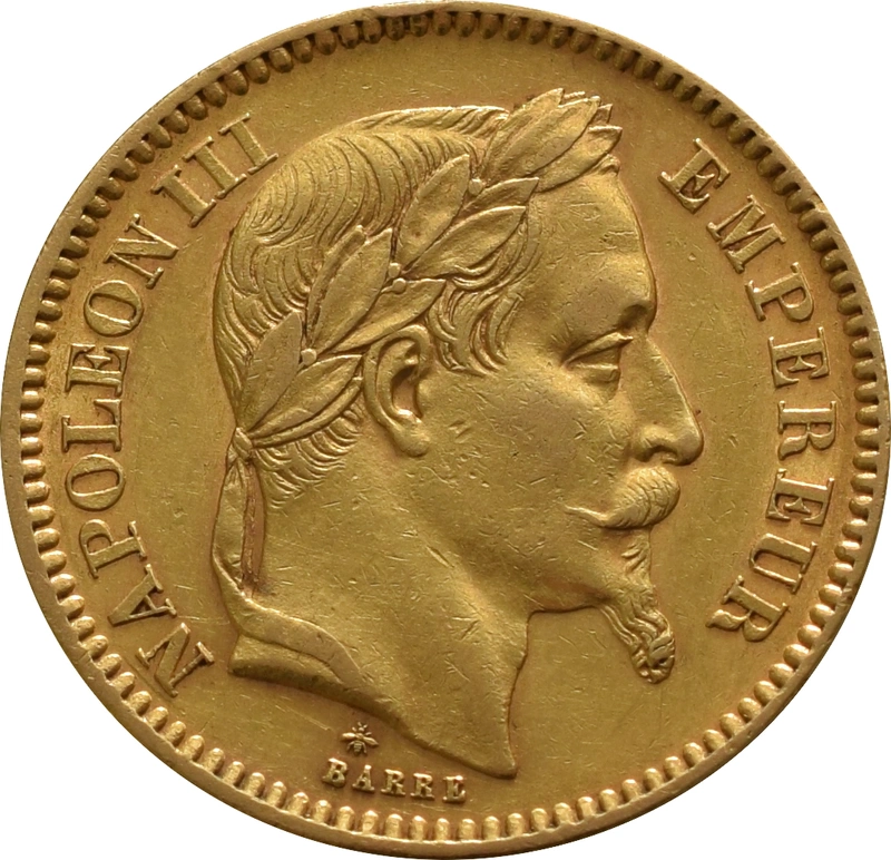 Marengo Francese - Napoleone III - Testa Laureata