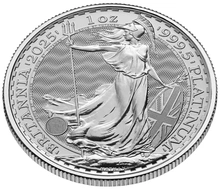 2025 Britannia di Platino 1oz