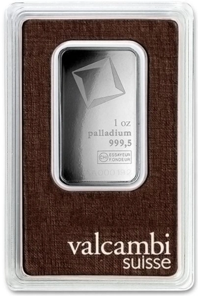 Valcambi Lingotto di Palladio 1oz