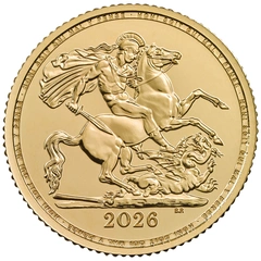 2026 Mezza Sterlina d'Oro