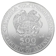 1oz Arca di Noè d'Argento 2019