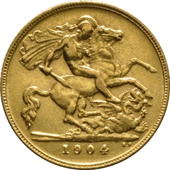 1904 Mezza Sterlina - Edoardo VII - Londra