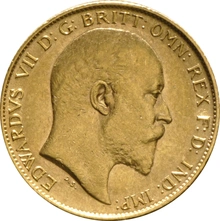 1906 Mezza Sterlina - Edoardo VII - Londra
