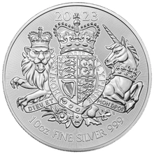 The Royal Arms Moneta d'Argento 10z 2023