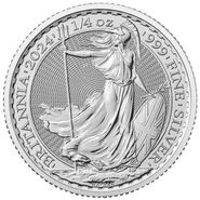 2024 Britannia d'Argento 1/4 oz