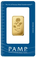 PAMP Rosa Lingotto d'Oro 20 grammi