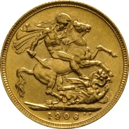 1906 Sterlina - Edoardo VII - S